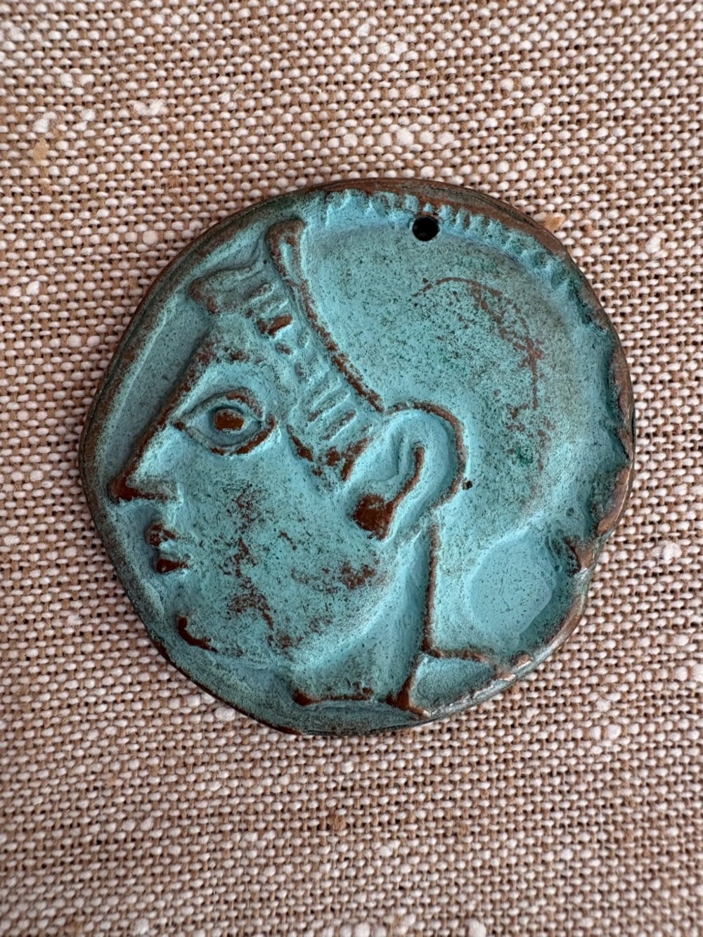Owl Athena Pendant Boho Statement Jewelry